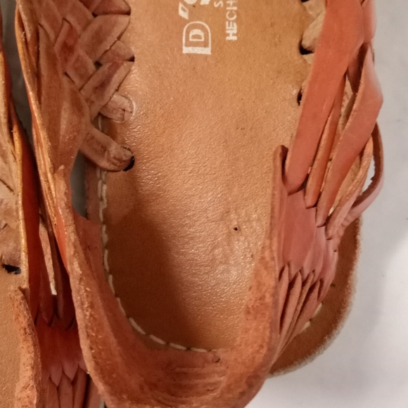 D'Santy Mexican Huaraches Leather Men's Sandals - Picture 6 of 6